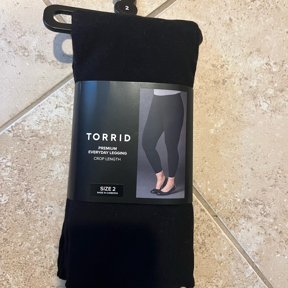 Torrid Black High Waist Leggings